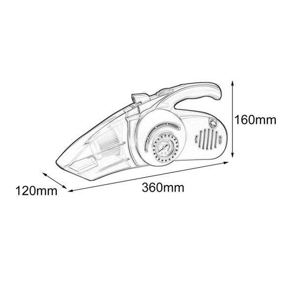 Inflatable Vacuum Cleaner(1 SET)