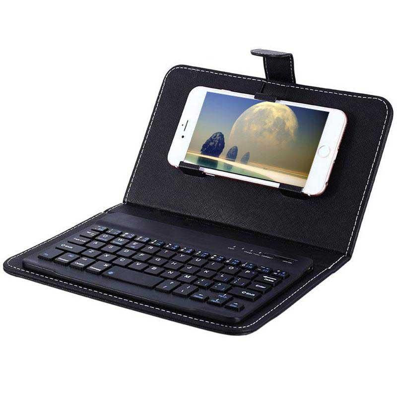 Leder -WLAN -Tastaturhülle Tastatur
