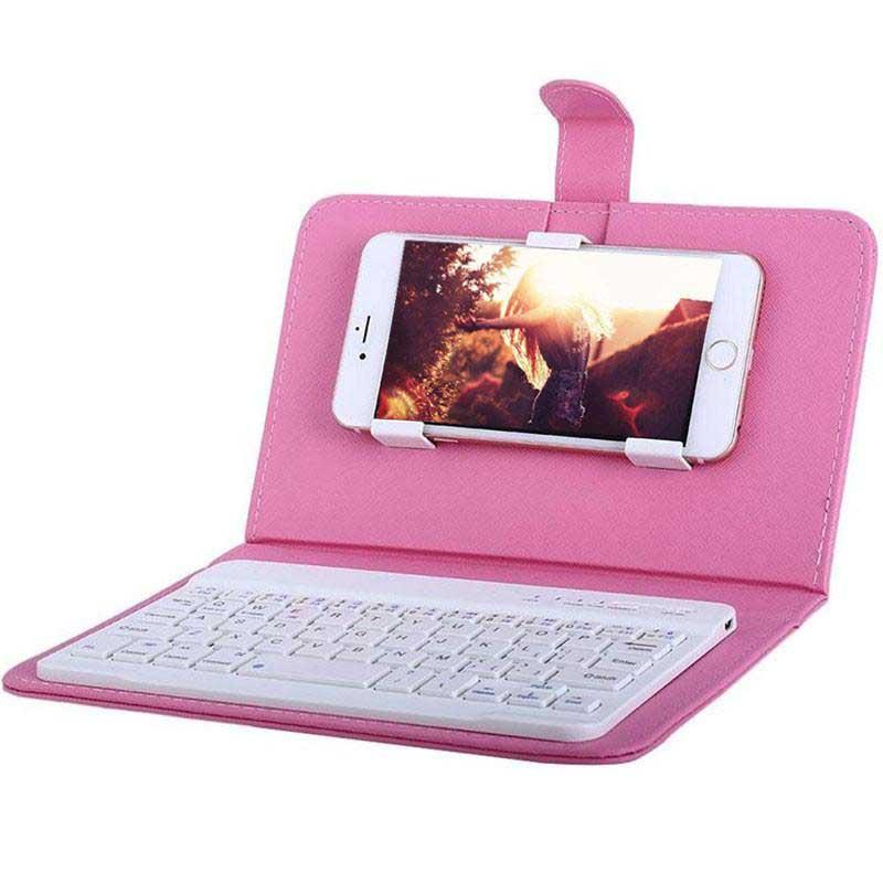 Leder -WLAN -Tastaturhülle Tastatur