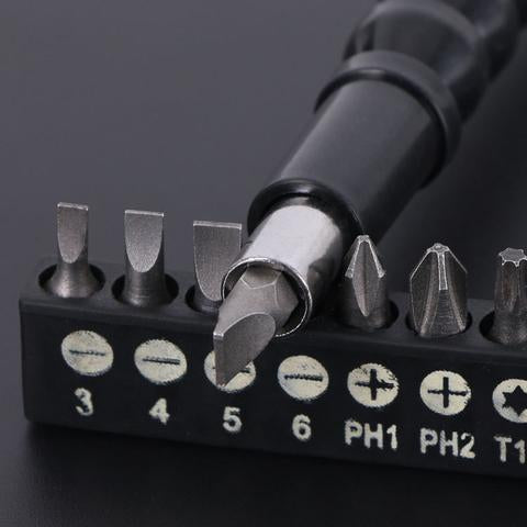 Mintiml elektronischer Schraubendreher -Bit eingestellt