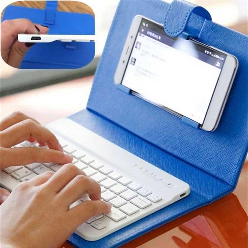 Leder -WLAN -Tastaturhülle Tastatur