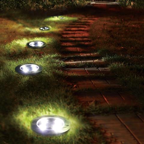 Solar angetriebener Bodenpfad LED -Licht