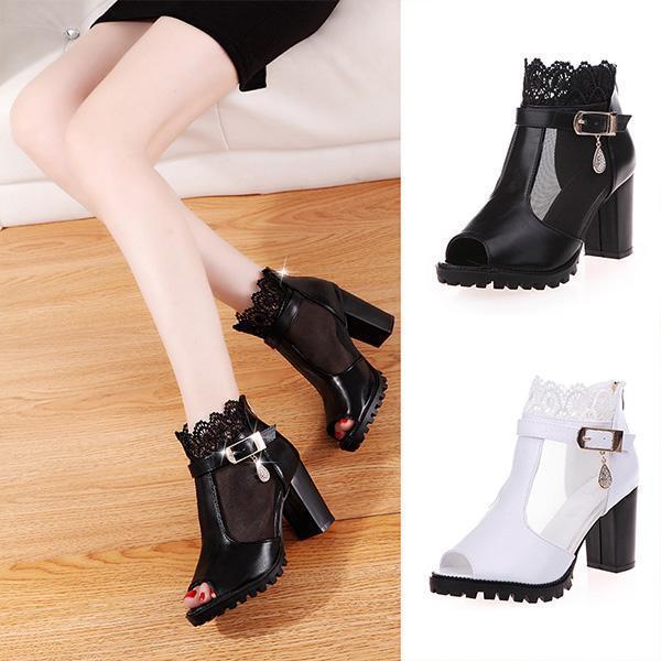 Damen offene Zi -High Heel -Sandalen offen