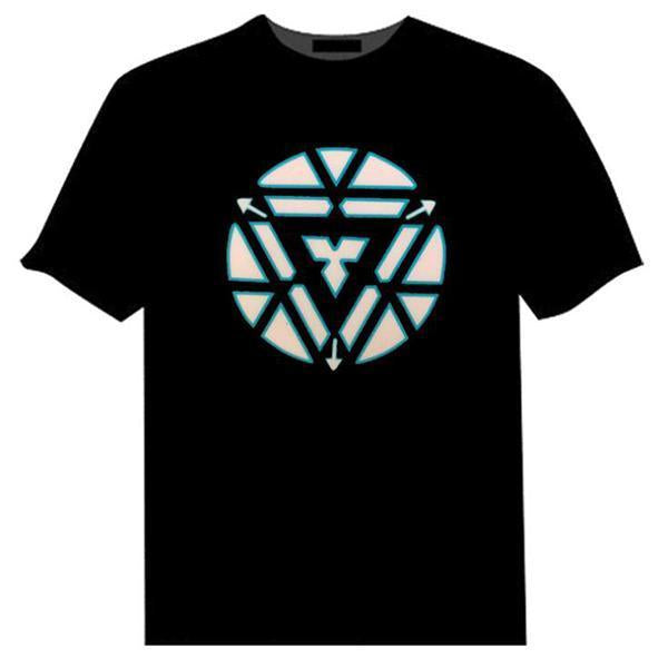 Avenger Voice kontrolliertes LED-T-Shirt