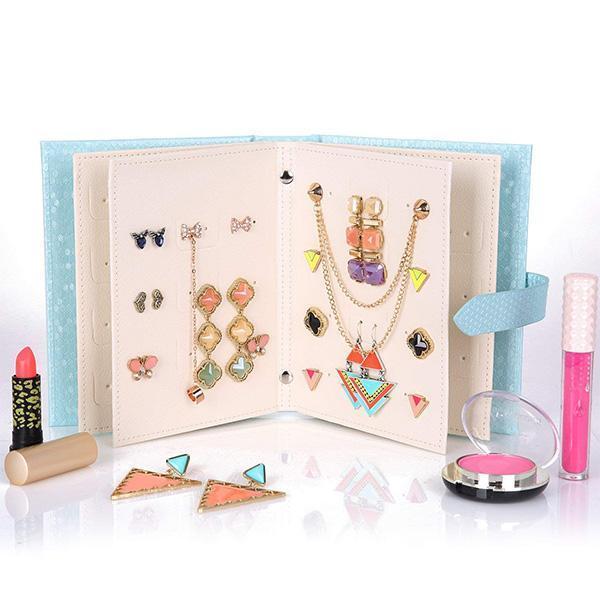 Tragbarer Ohrringe Organizer Book