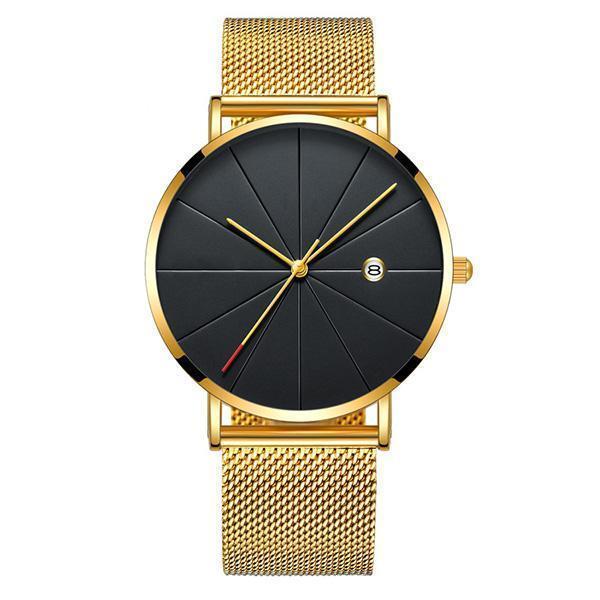 Wasserdichte Männer minimalistische Quarzuhr 19.99 (1pck)