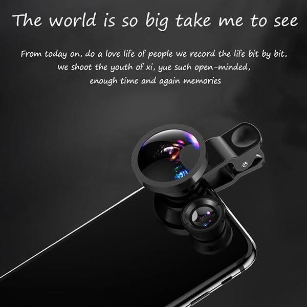 3 in 1 universellem Handy -Objektiv