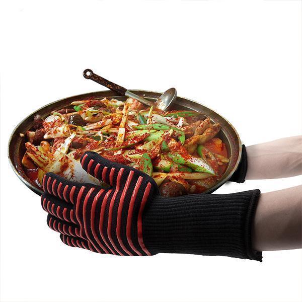 BBQ -Handschuhe extrem hitzebeständige 932 ° F (500 ° C)