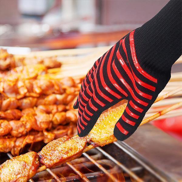 BBQ -Handschuhe extrem hitzebeständige 932 ° F (500 ° C)