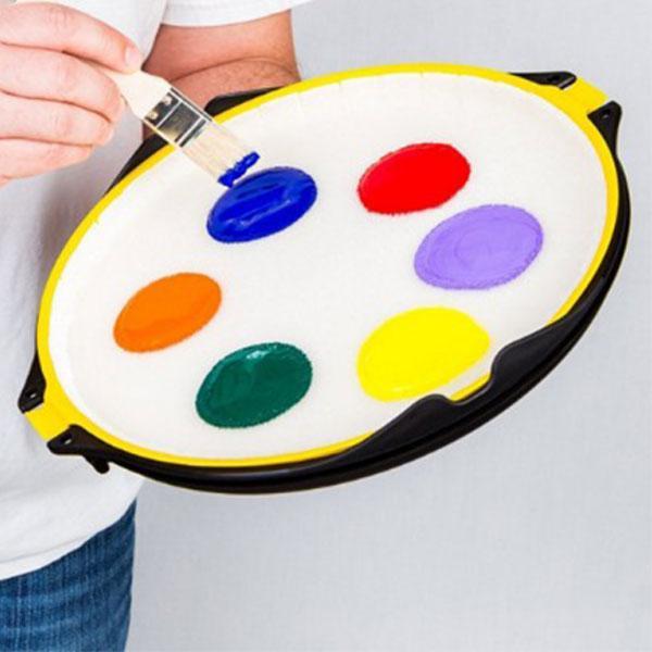 Anti -Schwerkraft -Farbschale Palette