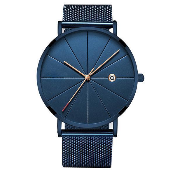 Wasserdichte Männer minimalistische Quarzuhr 19.99 (1pck)