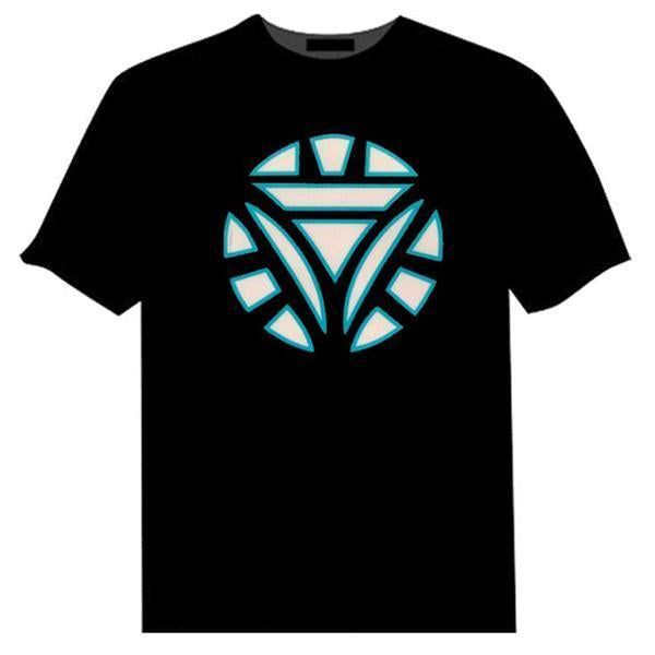Avenger Voice kontrolliertes LED-T-Shirt