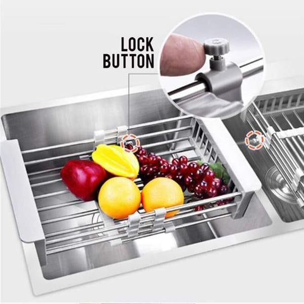 Küche Retractable Drainer Rack