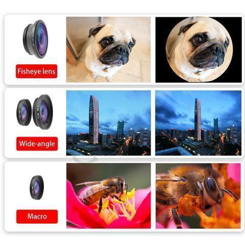 3 in 1 universellem Handy -Objektiv