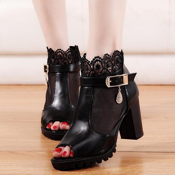Damen offene Zi -High Heel -Sandalen offen