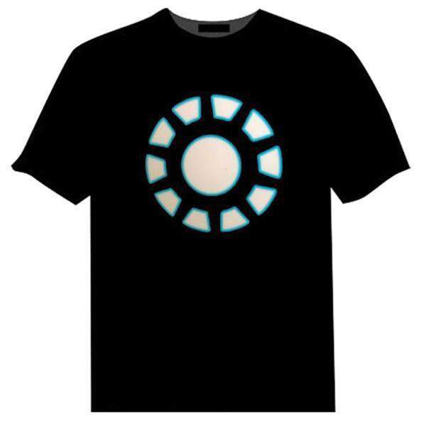 Avenger Voice kontrolliertes LED-T-Shirt