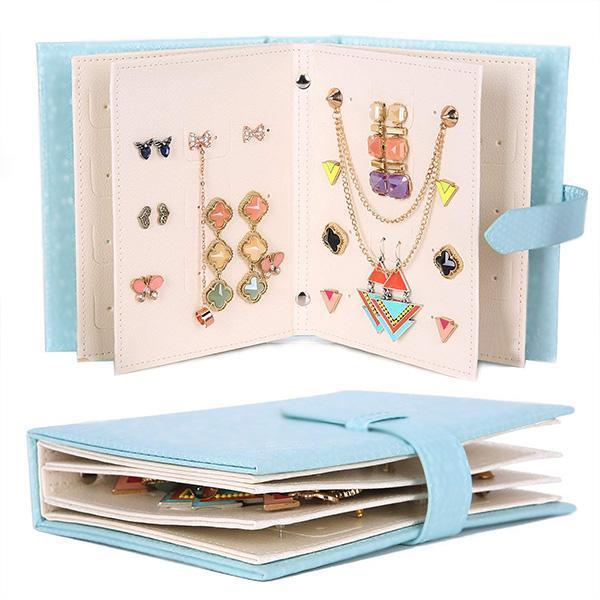 Tragbarer Ohrringe Organizer Book
