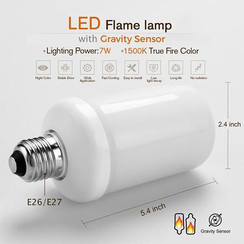 LED -Flammeffekt Glühbirne