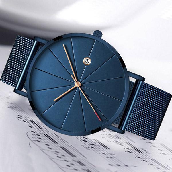 Wasserdichte Männer minimalistische Quarzuhr 19.99 (1pck)