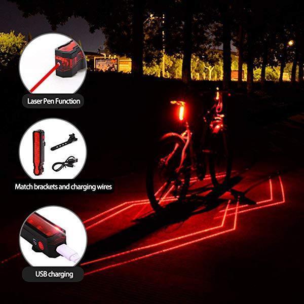 Spiderman Laser -Rücklichter