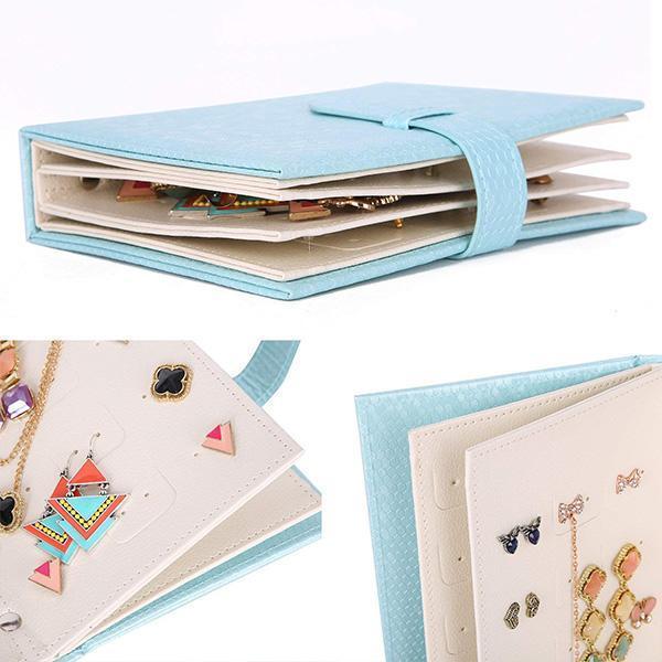 Tragbarer Ohrringe Organizer Book
