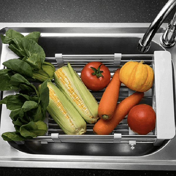 Küche Retractable Drainer Rack