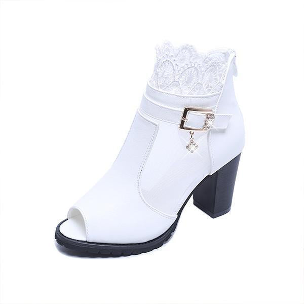 Damen offene Zi -High Heel -Sandalen offen