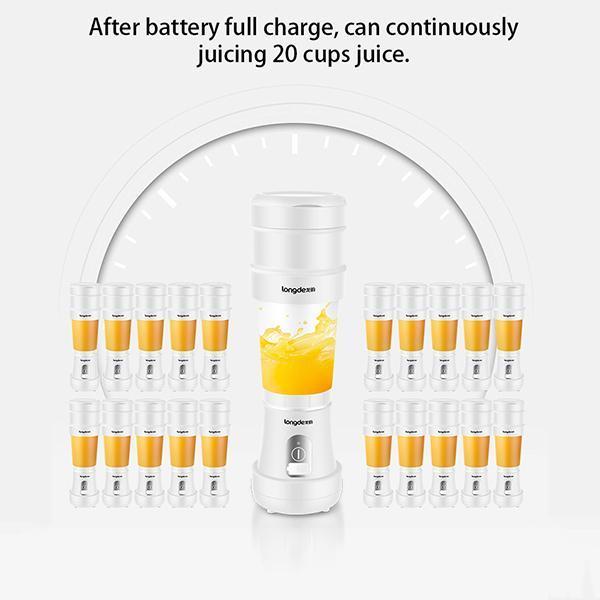 USB-Ladung Electric Mini Multifunktions Juicer Tragbarer Klappsaftbecher