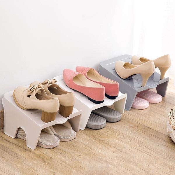 Stapelbarer Schuhregal