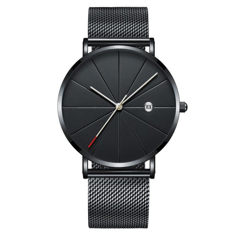 Wasserdichte Männer minimalistische Quarzuhr 19.99 (1pck)