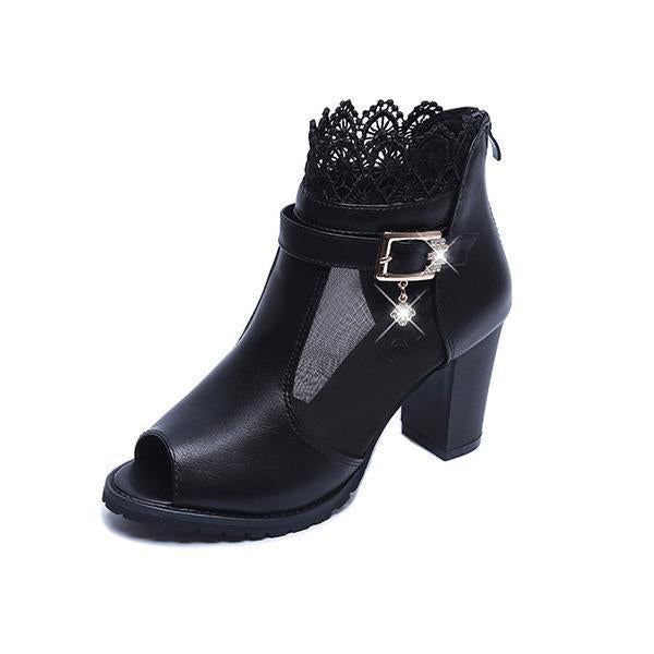 Damen offene Zi -High Heel -Sandalen offen
