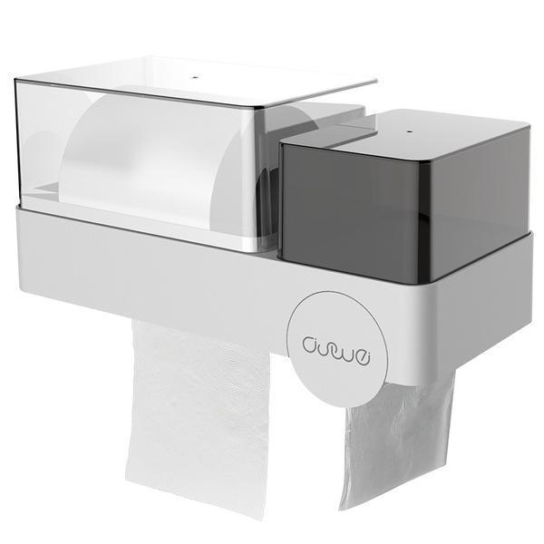 Badezimmer wasserdichtes Drei-in-Eins-Speicherbox