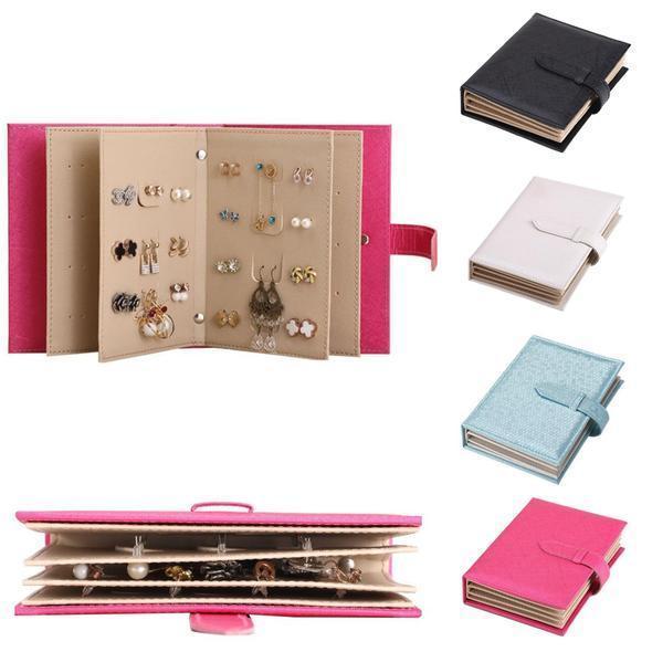 Tragbarer Ohrringe Organizer Book
