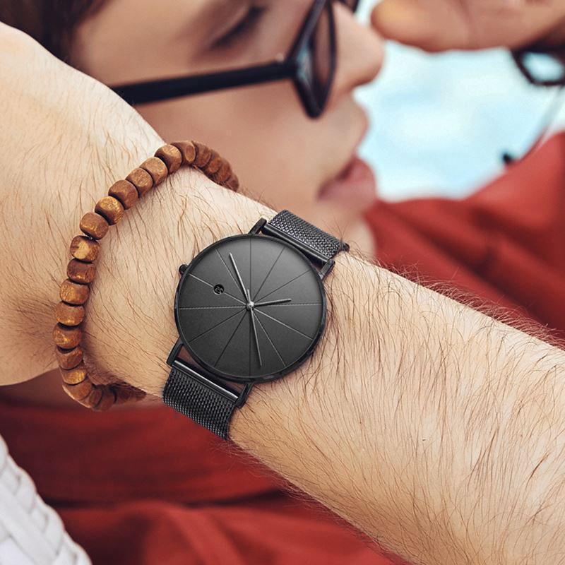 Wasserdichte Männer minimalistische Quarzuhr 19.99 (1pck)