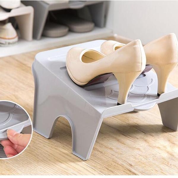Stapelbarer Schuhregal