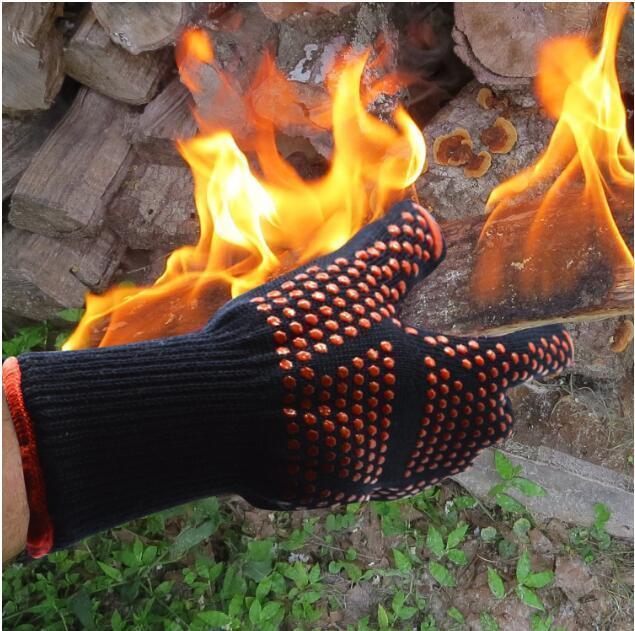 BBQ -Handschuhe extrem hitzebeständige 932 ° F (500 ° C)