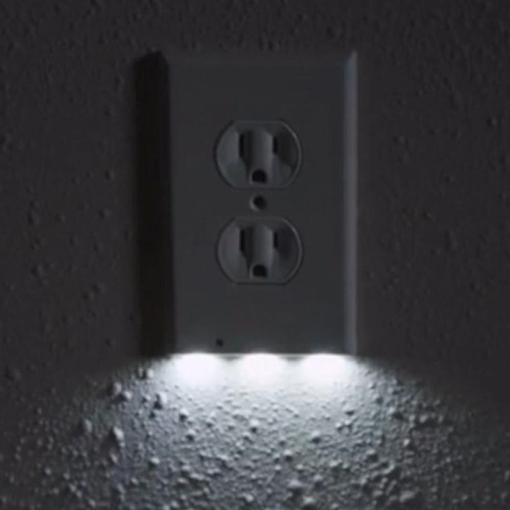LED -Sensor -Nachtleuchte -Deckung