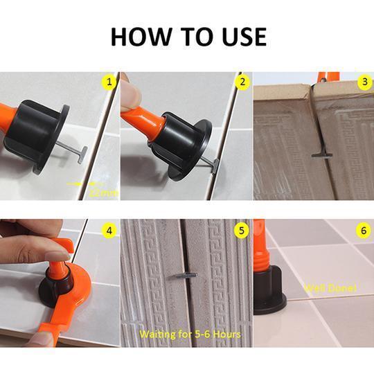 Reusable Tile Leveling System (50 Pcs/ Pack)