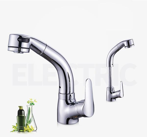 Height Adjustable Pull-out Sink Tap