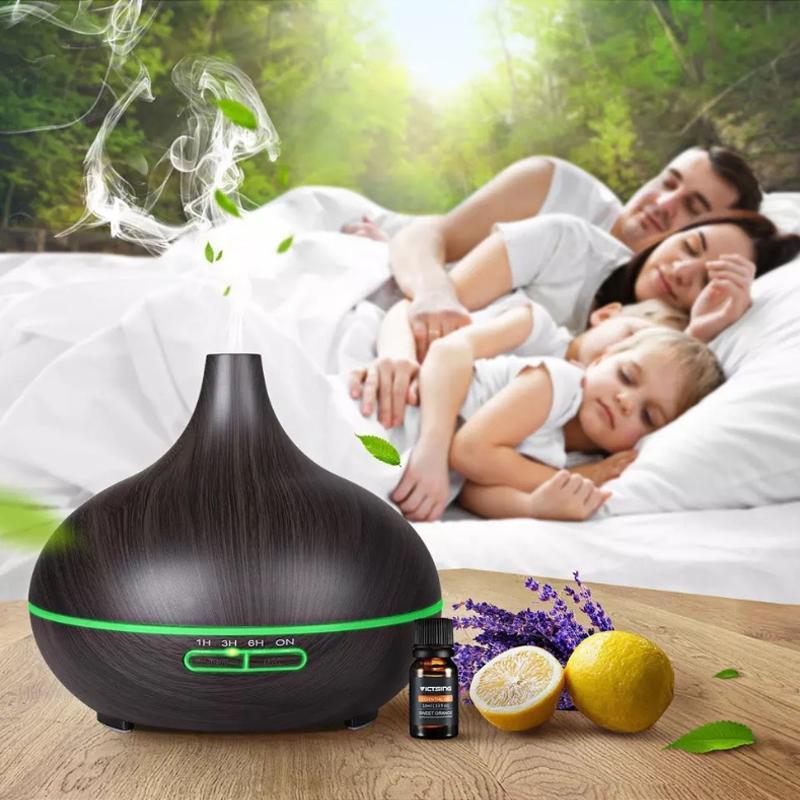 Ultrasonic Wood Grain Aromatherapy Machine