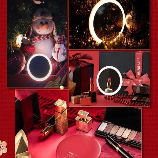 Wireless Charger Portable LED Makeup Mirror