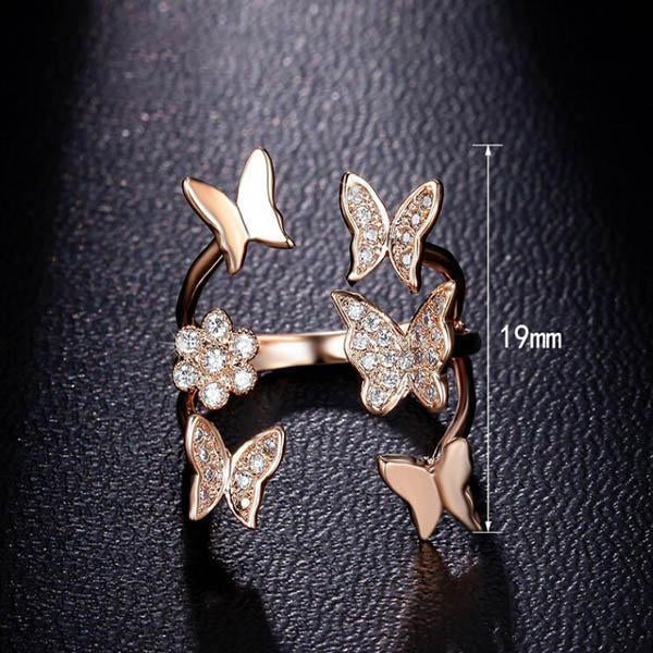 Butterfly ring