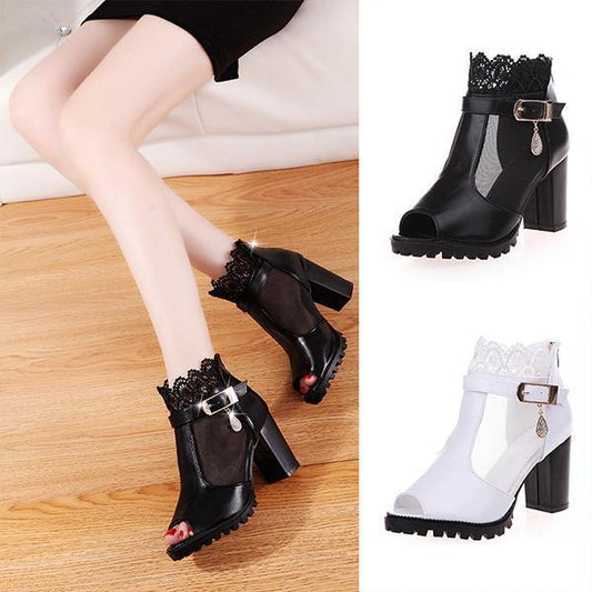 Ladies Open Toe High Heel Sandals