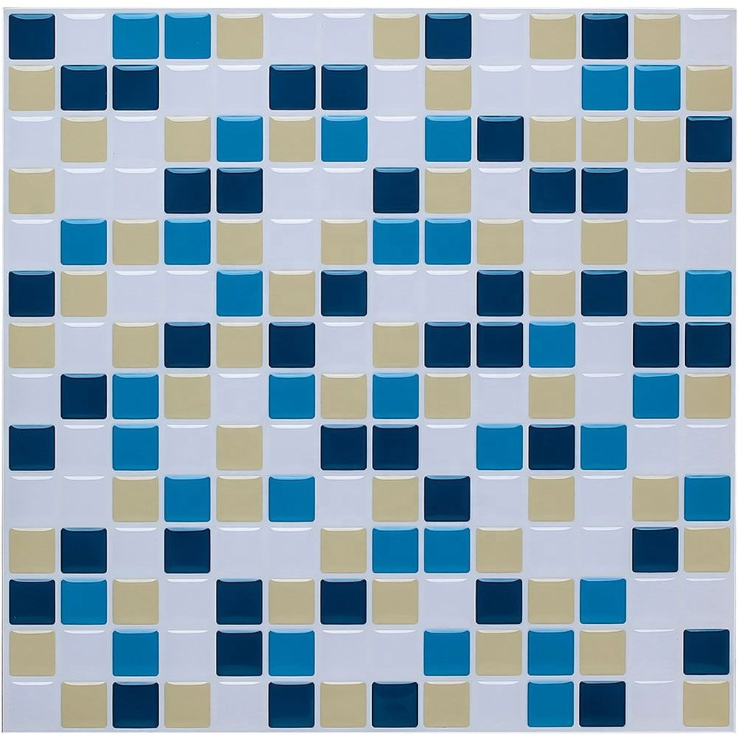 3D Mosaic Tile Self-adhesive Stickers(4 PCS)