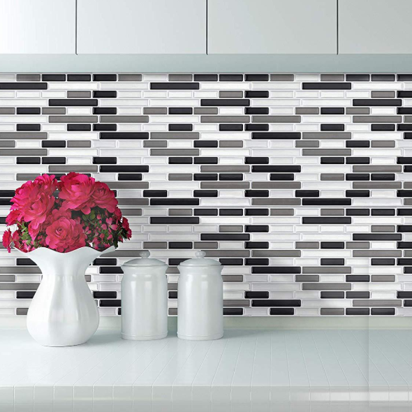 Hot Sale! 3D Mosaic Tile Self-adhesive Stickers(4 PCS)