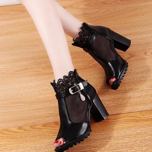 Ladies Open Toe High Heel Sandals