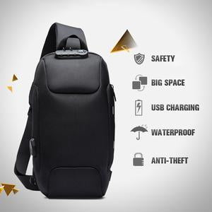 Anti-theft Backpack With 3-Digit Lock