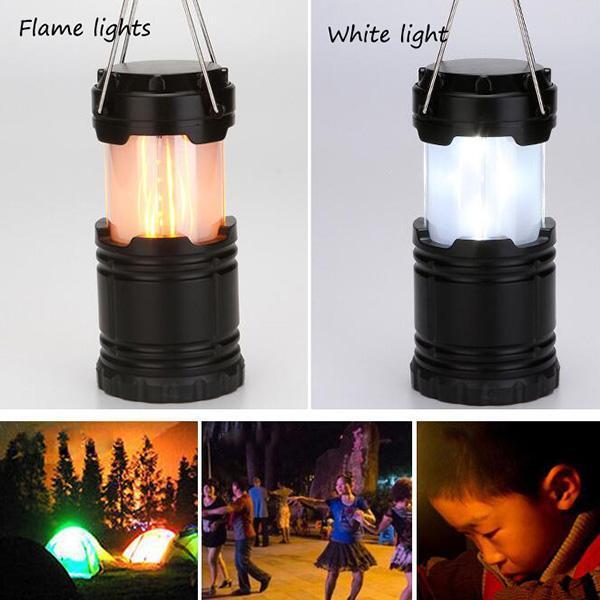 LED Stretch Flame Lamp