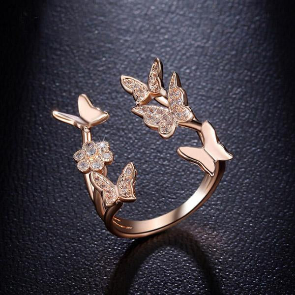 Butterfly ring