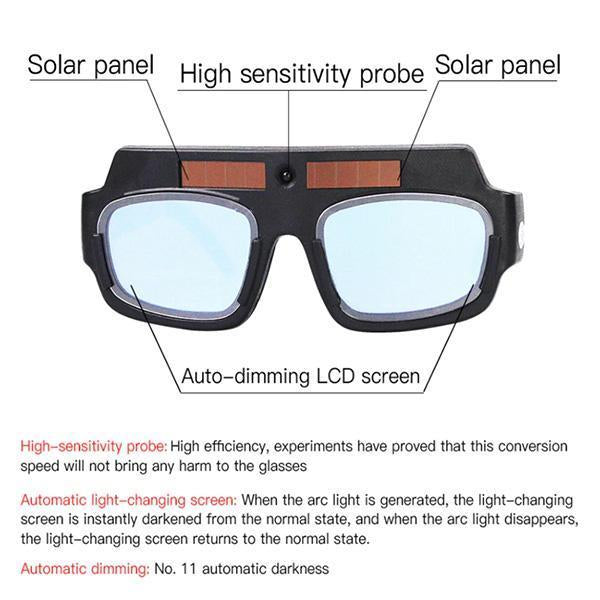 Auto Darkening Welding Glasses